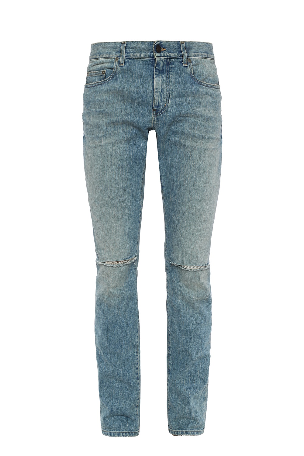 Blue Jeans with knee hole Saint Laurent - Vitkac Canada